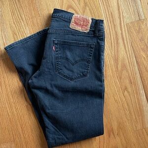 Men’s Levi 559 Black Jeans